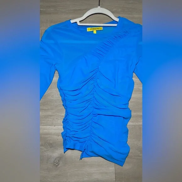 Long Sleeve Mesh Top - Picture 5 of 9